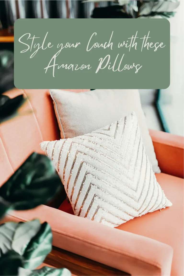 style your couch with these amazon pillows